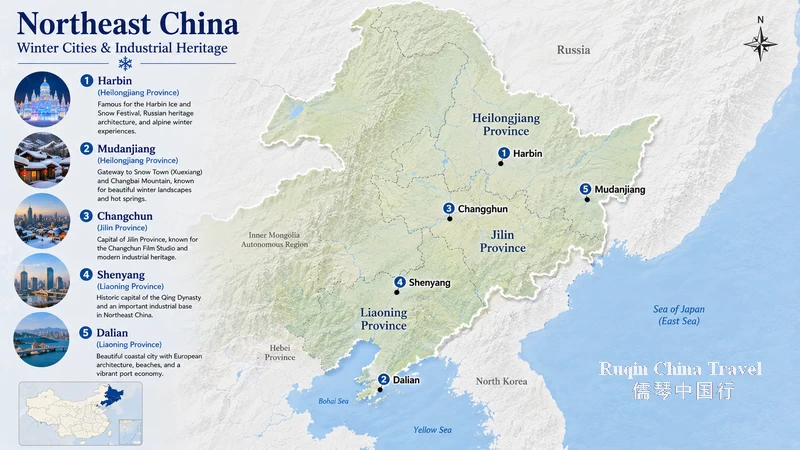 Northeast China — Winter Cities & Industrial Heritage