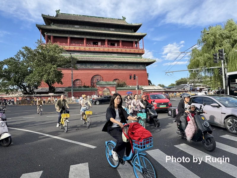 Drum Tower during my September 27 visit in Beijing