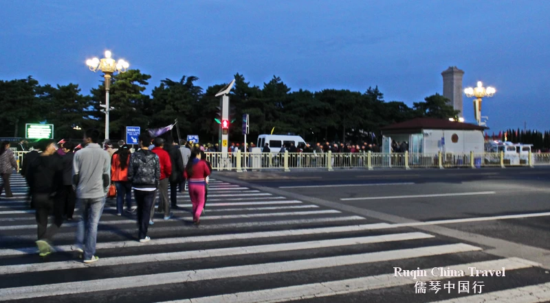 Getting to Tiananmen Square Before Dawn
