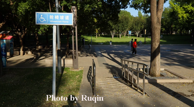Yongdingmen section of Beijing central axis road.