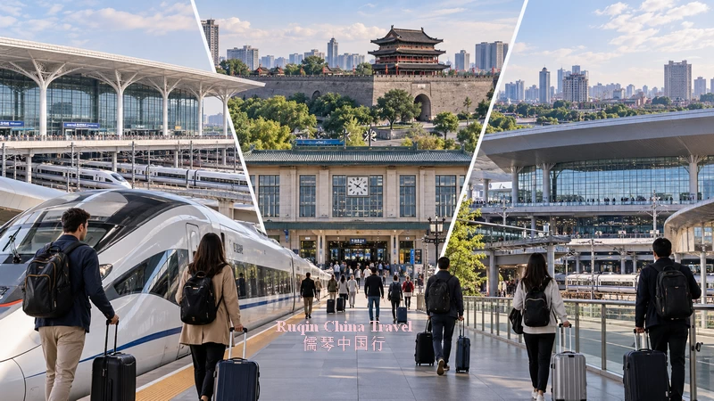 Xi’an Railway Stations: North, Central and East Explained
