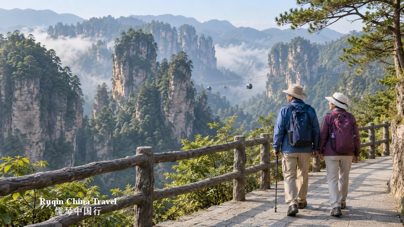 Zhangjiajie for Senior Travelers: An Easier Two-Day Park Route