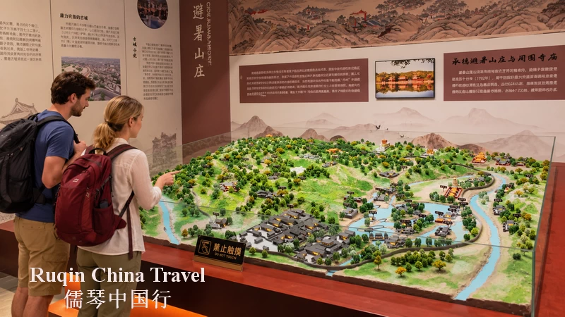 1:1000 Scale Model of Chengde Mountain Resort