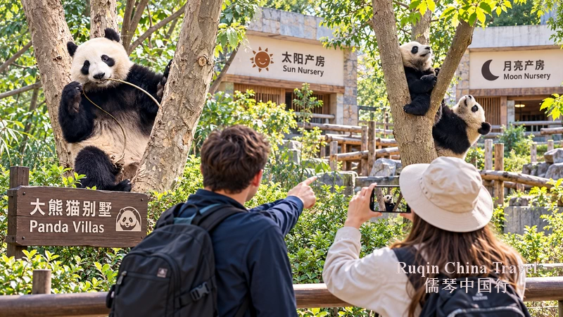 Chengdu Panda Base: South Gate vs West Gate – Maps & Travel Tips