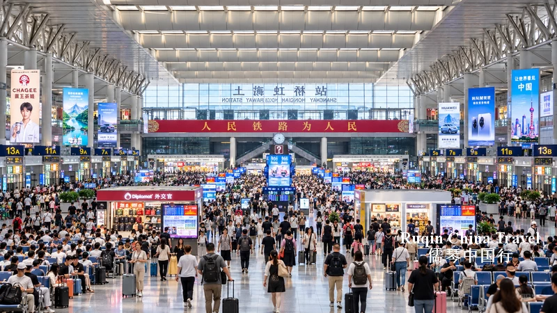 Shanghai Hongqiao Railway Station (上海虹桥站)