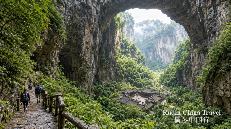 Visiting the Three Natural Bridges