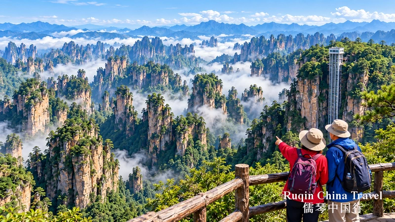 Zhangjiajie National Forest Park East Gate Route Map & Travel Tips