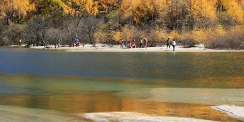 Bipenggou Valley in Autumn