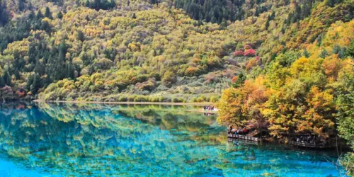 Jiuzhaigou in Autumn